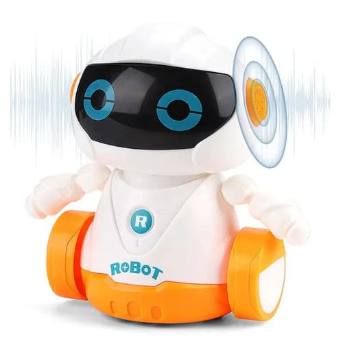 Ritrobot för barn – intelligent linjeföljande teckningsrobot, interaktiv pedagogisk STEM-leksak, vit
