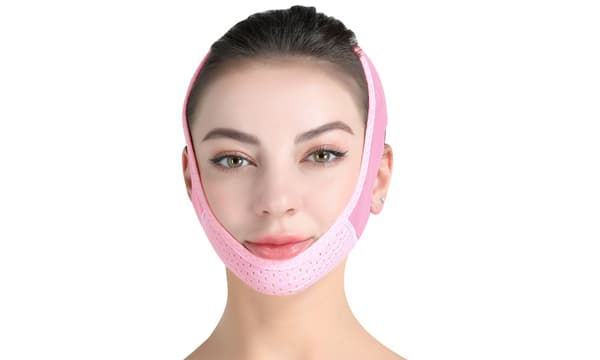 V Ansiktsmask  Rosa