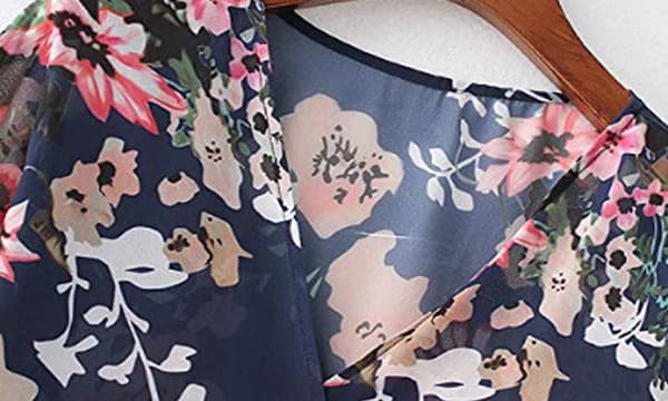 Chiffongbluskofta för kvinnor XL