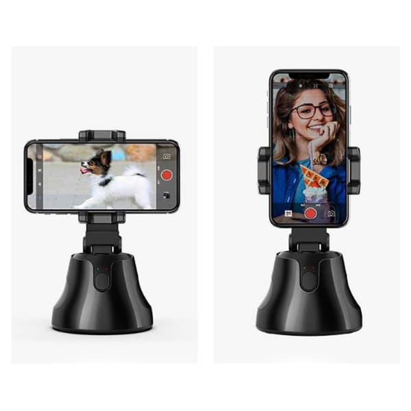 360 ° Smartphone-videostativ Svart