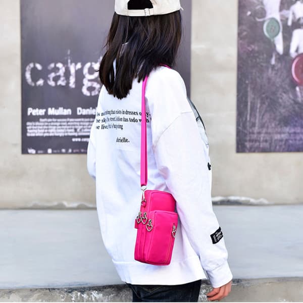 Vattentäta Crossbody väskor Rosoröd