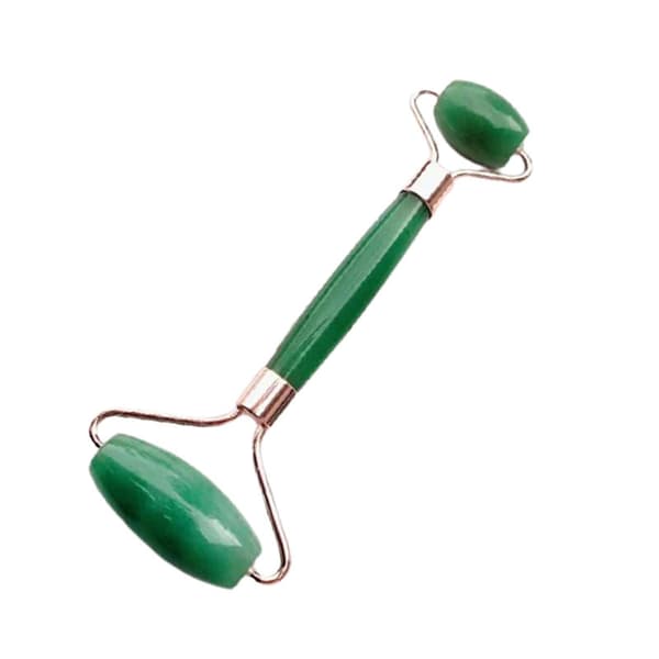 Original Jade Roller & Gua Sha, Face Roller Set Grön