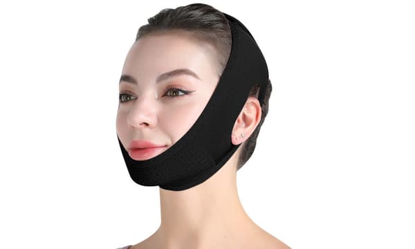 V Ansiktsmask  Svart