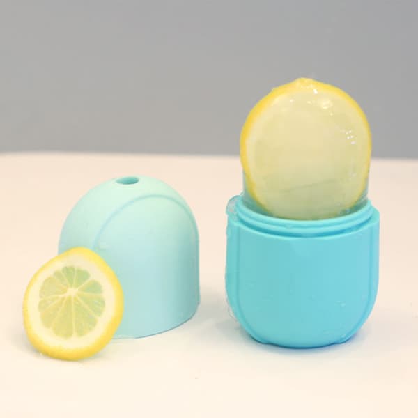 Face Ice Roller Massager för Hudvård – 2-Pack Kylande Ansiktsmassage för Svullnad och Fräsch Hud Blå