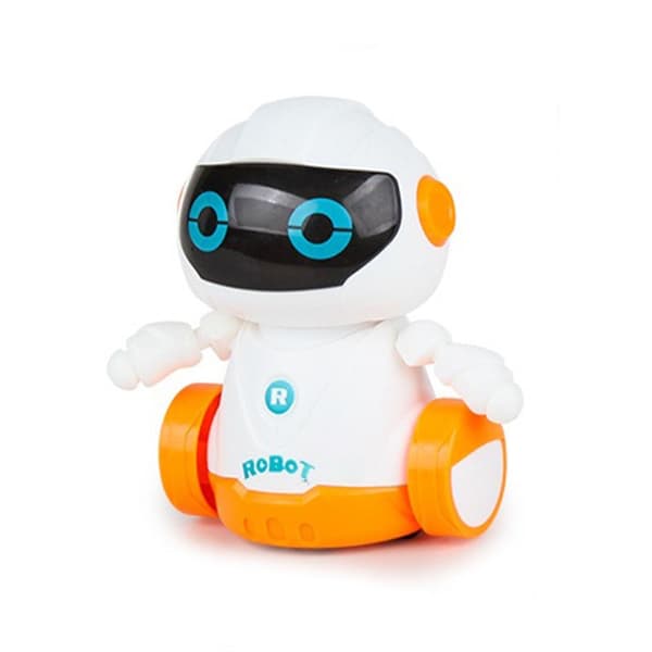 Ritrobot för barn – intelligent linjeföljande teckningsrobot, interaktiv pedagogisk STEM-leksak, vit