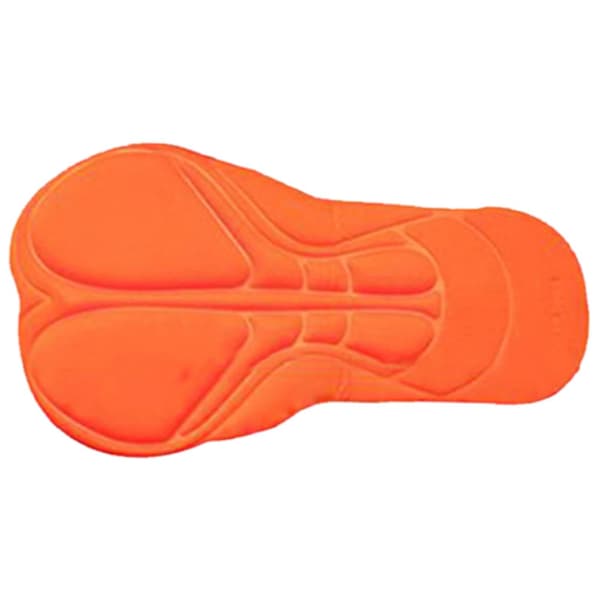 3D cykelunderklädershorts Orange L