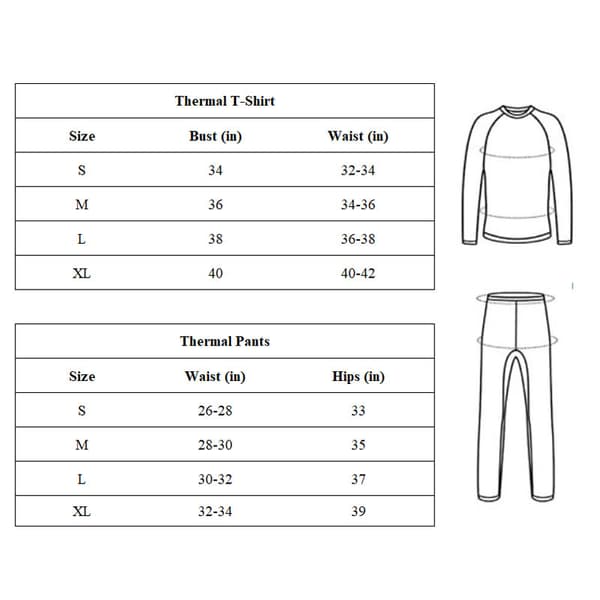 Termounderkläder Ultra Soft Long Johns med fleecefoder Vit M