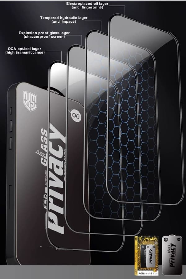 Samsung Galaxy S22 5G -Yksityisyys Näytönsuoja/ Privacy Näytönsuoja -2 PACK