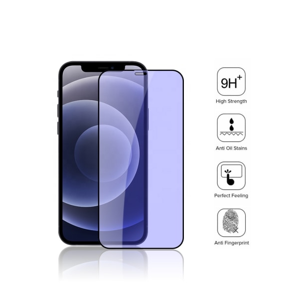 2-PAKKE- Anti-blå skærmbeskytter Samsung Galaxy S21 5G (6.2tommer)