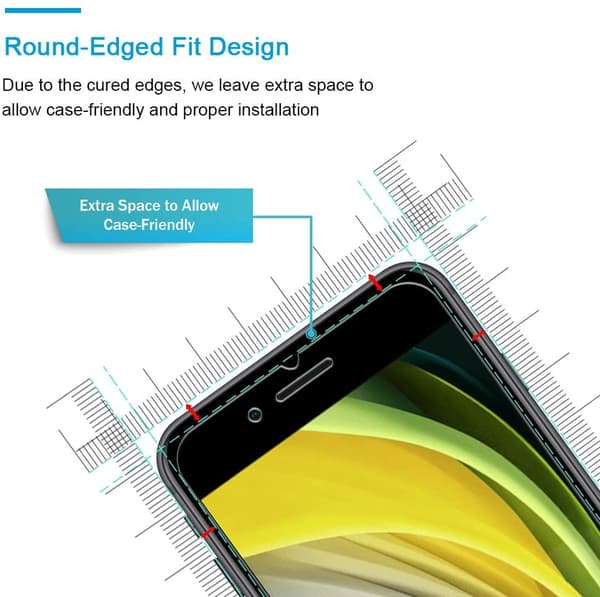 2-PACK- Transparent Skärmskydd iPhone 13 /13 Pro (6.1'')