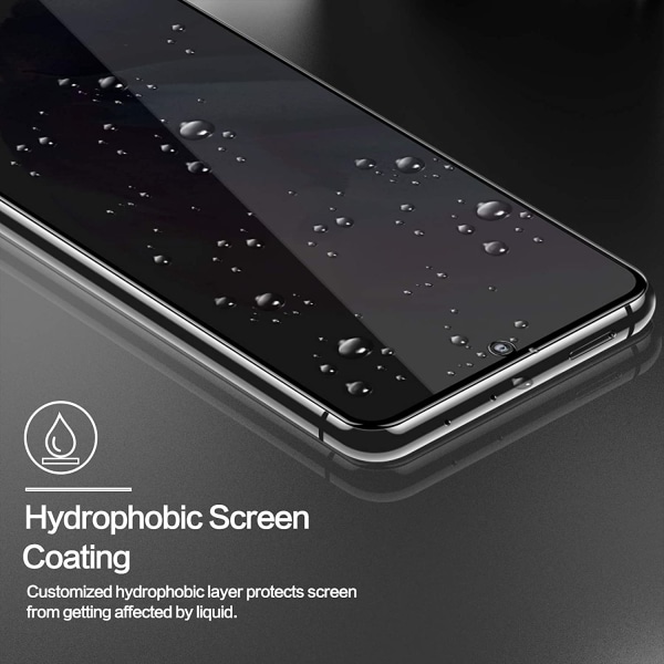 2 PACK - Sekretess Skärmskydd Xiaomi Mi 11 Lite- 5G,Privacy Screen Protector