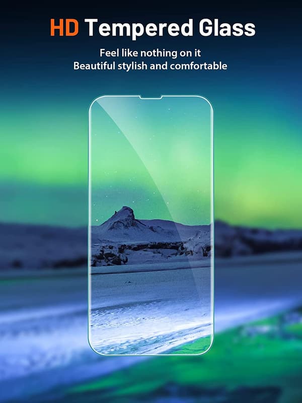 2-PAK- Transparent Skærmbeskytter  iPhone 12 /12 Pro (6.1'')