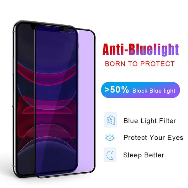 2-PACK - Anti-sininen näytönsuoja Iphone 14 (6,1 tuumaa)