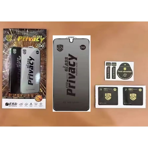 Samsung Galaxy S25 5G -Yksityisyys Näytönsuoja/ Privacy Näytönsuoja -2 PACK