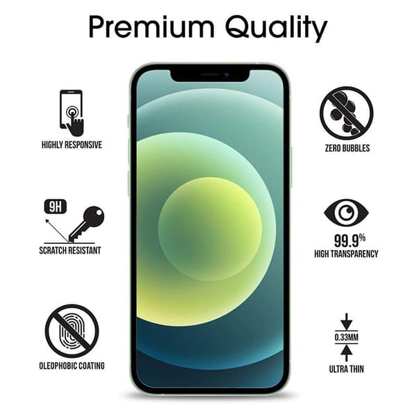 2 PAK - 10D iPhone14 Skærmbeskytter