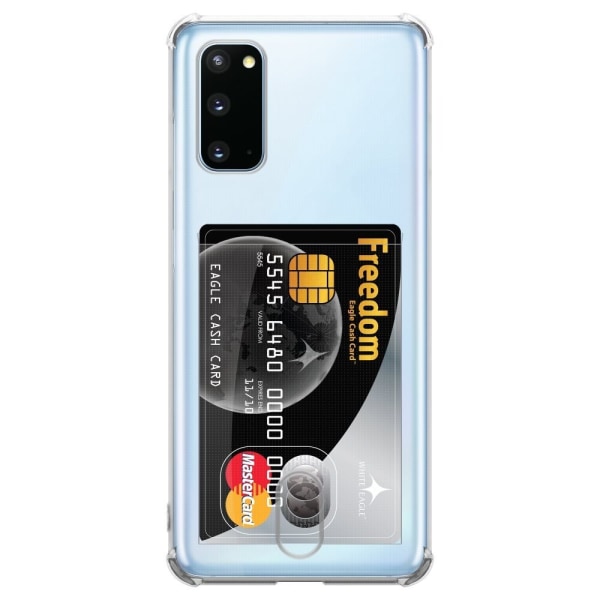 Samsung Galaxy S21 FE: matkapuhelinkotelo/suojus lompakkokorttipidikkeellä