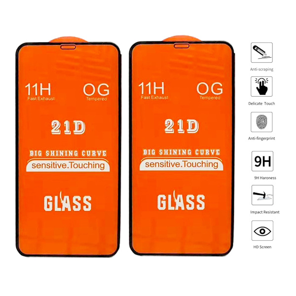 2-PACK- Samsung Galaxy A52s 5G (6.5") 21D Skärmskydd