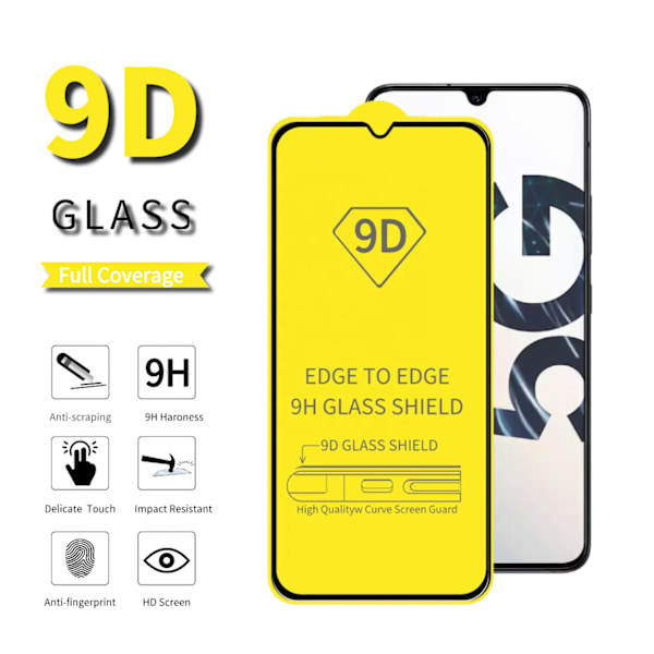 2-PACK -9D näytönsuoja Samsung Galaxy S23 FE-5G , karkaistu lasi
