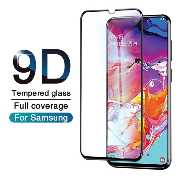 2-PACK -9D näytönsuoja Samsung Galaxy A12 5G karkaistu lasi (6,5 tuumaa)