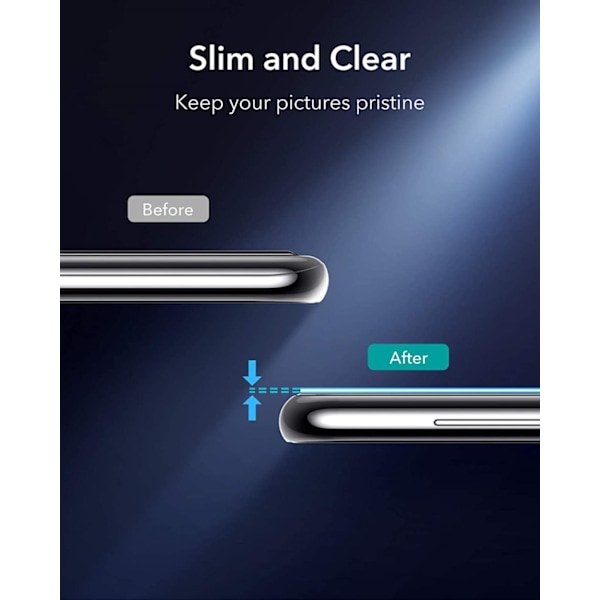 Kameran linssin suojus Samsung Galaxy S22 PLUS- 2 PACK