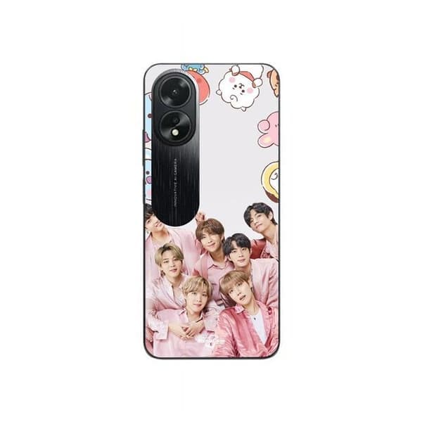 Fodral för Oppo A38 Kpop BTS Rose svart