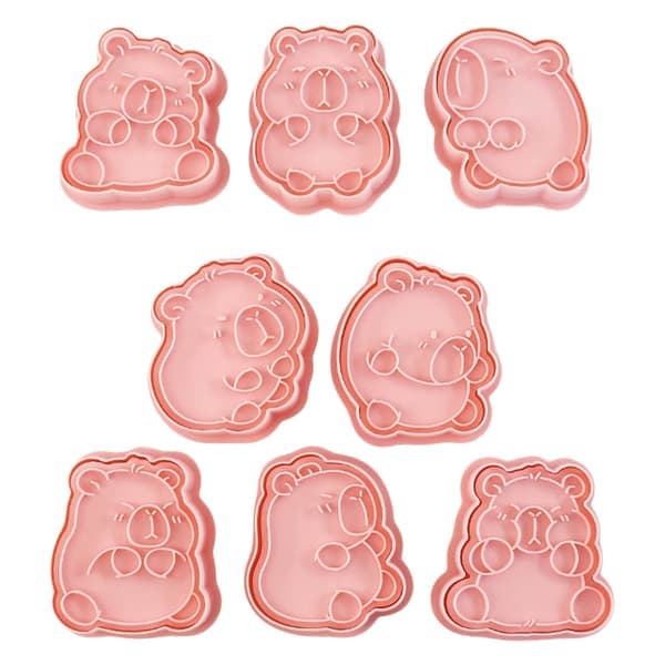 8 Capybara-kakemformer for profesjonell og hjemmebaking av kjeksformer