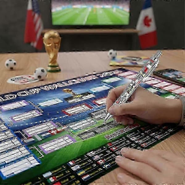 VM 2026 Spelschema Affisch