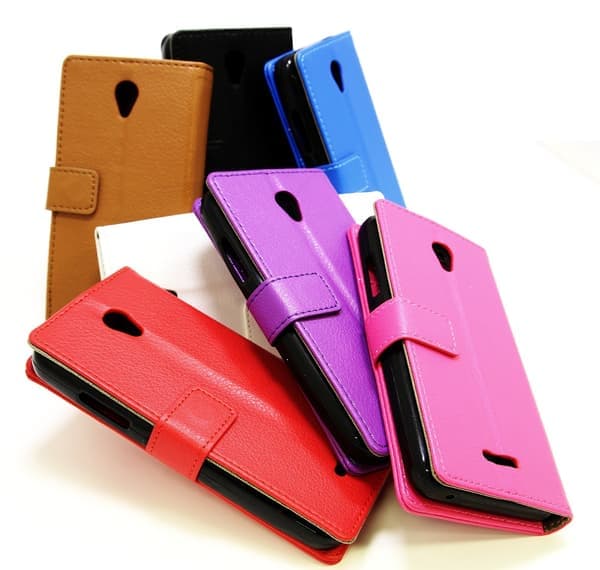 Standcase Plånbok Lenovo A Plus (A1010a20) Svart