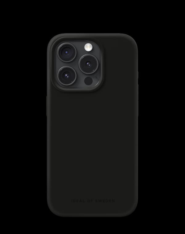 Silikonecover MagSafe iPhone 14 Pro Max Sort Sort