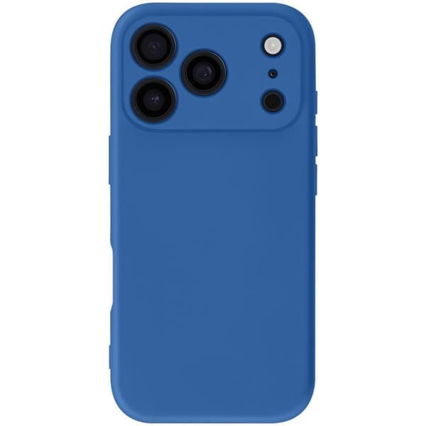 Etui til iPhone 17 Pro - AVIZAR - Fast Cover - Halvhård silikone - Soft-Touch - Blå Blå