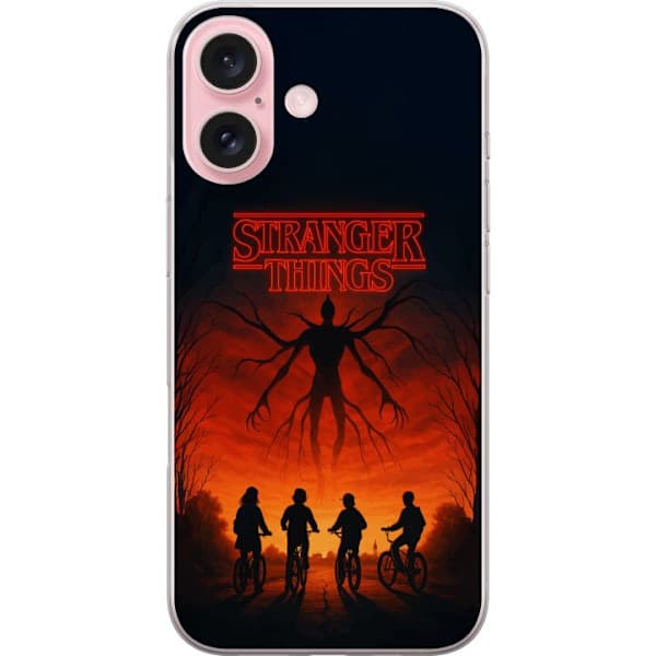 Kompatibelt mobilskal för Apple iPhone 16 Stranger Things Mobilskal