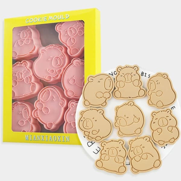 8 Capybara-kakemformer for profesjonell og hjemmebaking av kjeksformer