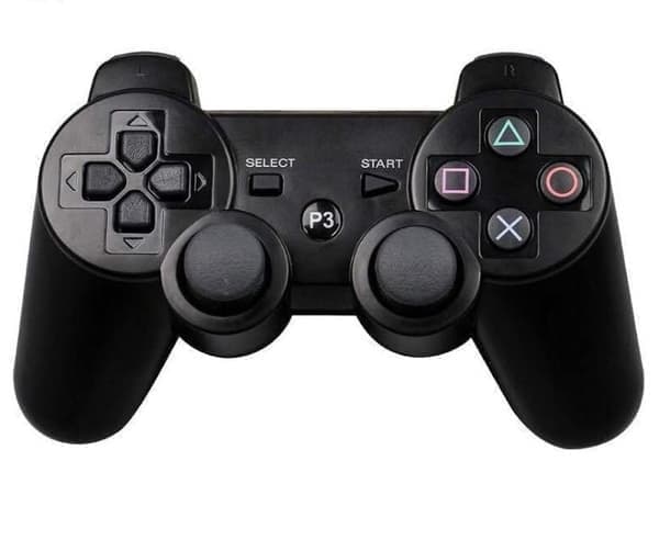 2 kpl PS3 langaton ohjain Musta