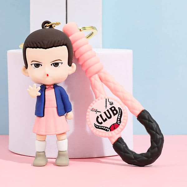 2025 Stranger Things Figur Nøglering | Mini Karakter Vedhæng | Samlerobjekt for Fans *Will* Will Will