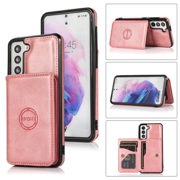 Samsung Galaxy S23 - Etui med kortholder Blå Blå
