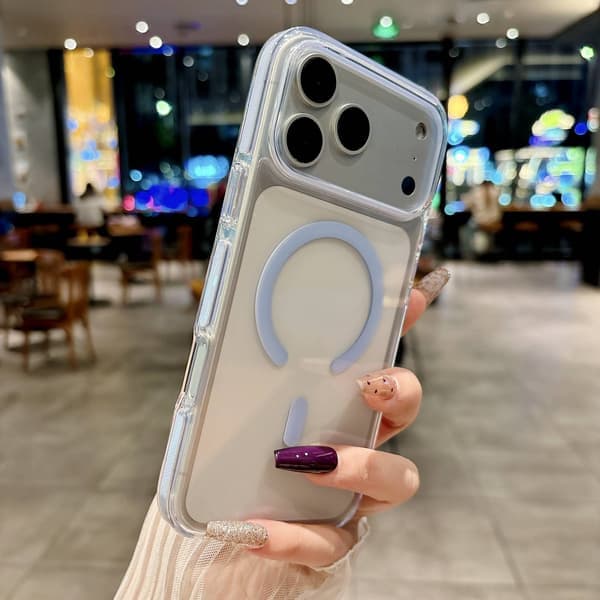 Deksler til iPhone 15 Pro Magnetisk Blå Noz30978