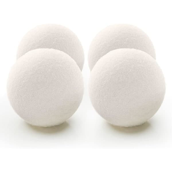 Tørrebolde, uldvaskebolde, genanvendelige tørrebolde 4 stk-7cm 4 stk-7cm 4pc-7cm