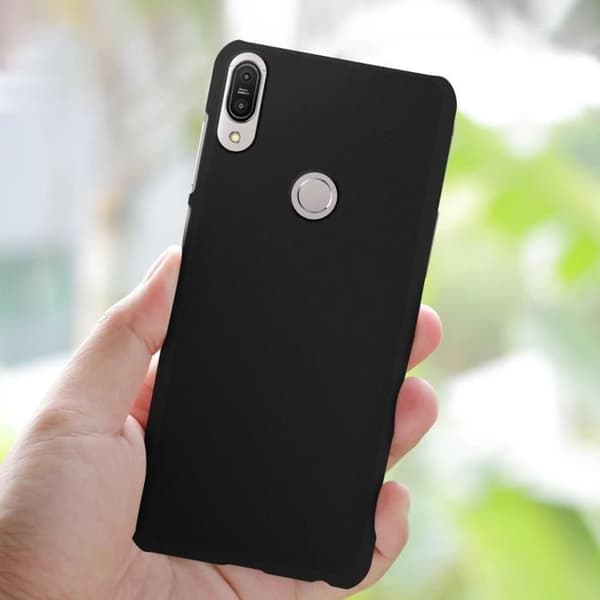 Etui - Zenfone - Max Pro M1 - Polycarbonat - Blød berøring - Anti-ridse sort