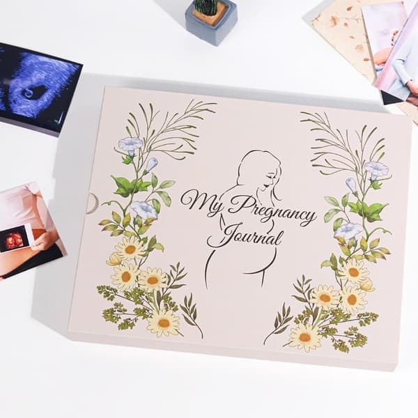 Gæstebog til babyshower - Graviditetsdagbøger