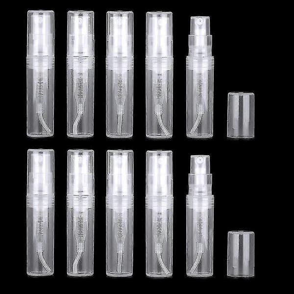 2 ml 30 st Mini Spray Atomizer Tomma Flaskor, Bärbar Parfym Tom Provflaska Spruta För Parfym Flytande Sminkverktyg