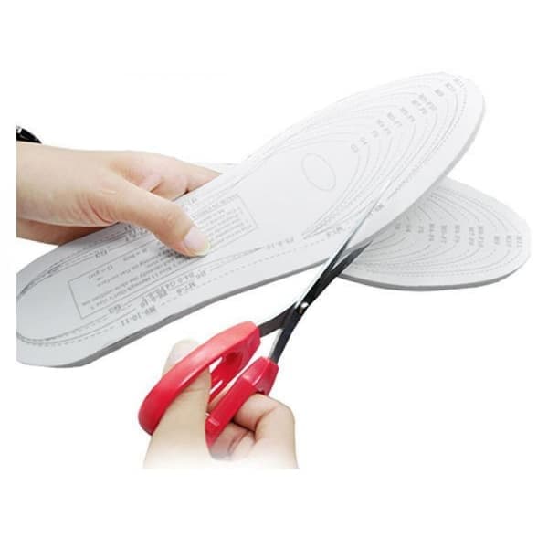 Skoinnlegg / Såler til Sko - Memory Foam - 35-43 Hvit