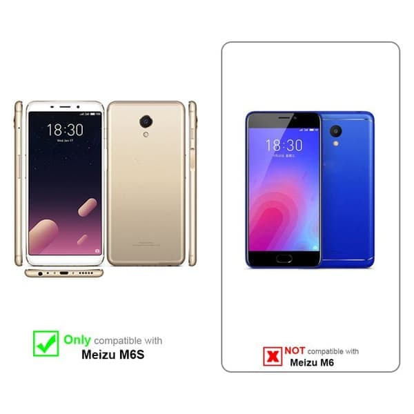 Etui til MEIZU M6S etui i BLACK NIGHT Sort