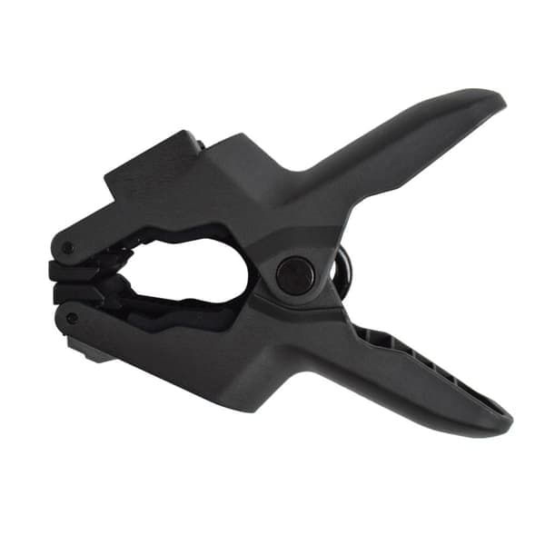 Robust klemmeholder for GoPro Hero 4, 3+, 3, 2, 1 Svart