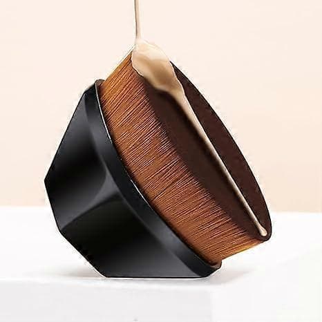 Foundation Makeup Brush Flat top hexagonal face powder blush liquid foundation makeup brush is used for blending liquid