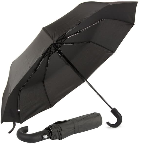 Paraply folde paraply automatisk sort unisex