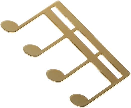 Notemappemappe (gull), dagboknotemappe, pianotrykk