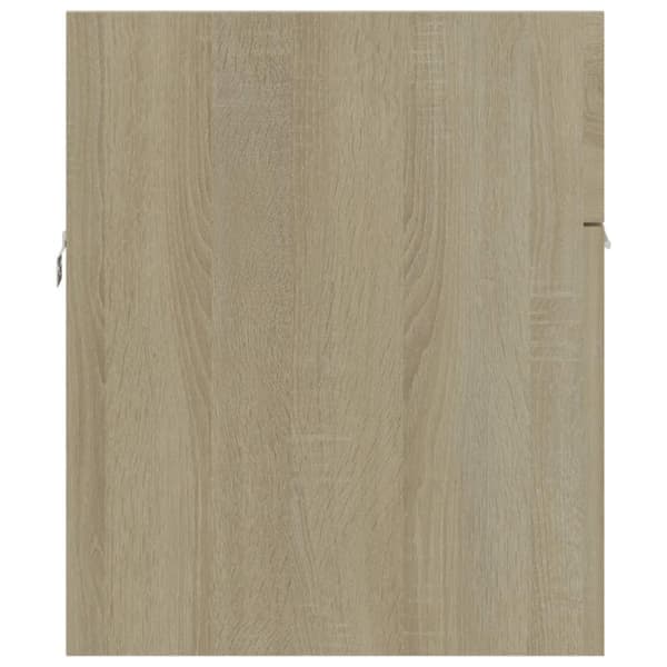 vidaXL Servantunderskap Sonoma Eik 90x38,5x46 cm Konstruert Tre Brun