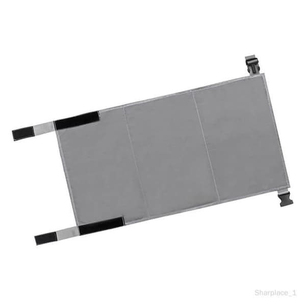 Flyfodstøtte - Børn - 79cm x 44cm - Polyester - Ergonomisk Design - Bærbar