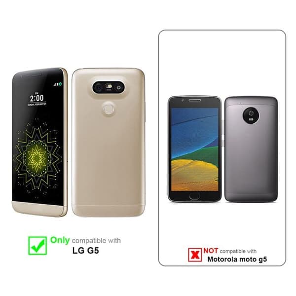 Flip-deksel til LG G5-deksel i TURKIS MINT Beskyttelse Blå