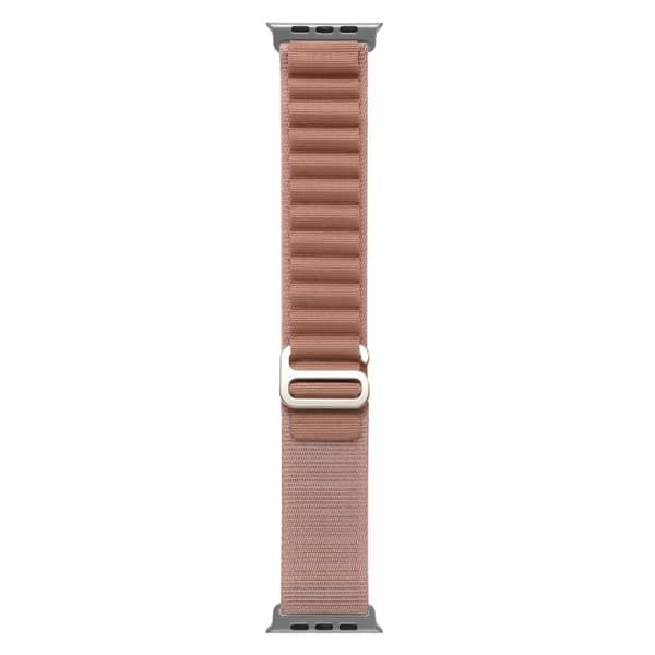 Apple Watch Series 8 (41mm) Nylon Loop-rem – Rose Pink